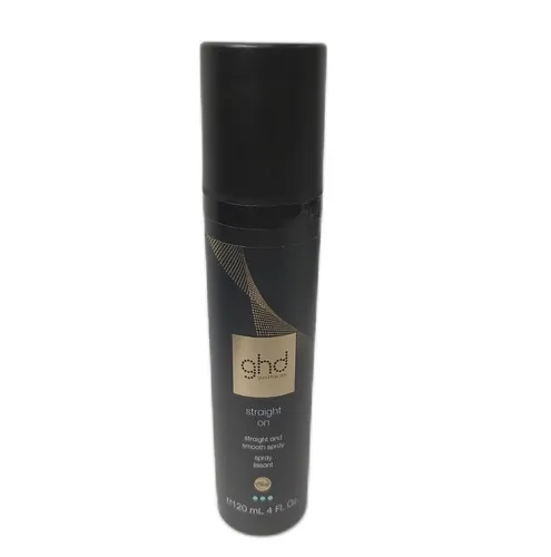 ghd straight on - straight & smooth spray 120 ml - Styling-Gel, Haarspray & Haarschaum: Perfektes Haarglätten mit einzigartigem Heat Protection System für gesundes, glattes Haar und langfristige Frizzkontrolle.