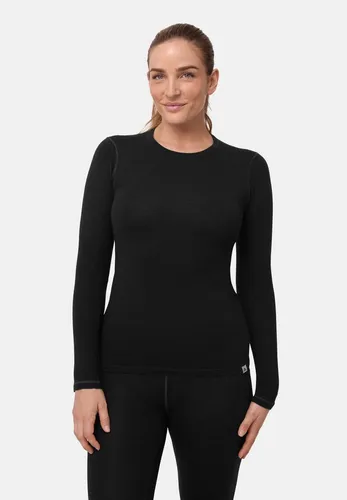 DANISH ENDURANCE Merino Langarm Funktionsshirt - Funktionsunterwäsche aus hochwertiger Merino-Wolle, temperaturregulierend und atmungsaktiv, ideal für Outdoor-Aktivitäten und höchsten Tragekomfort.