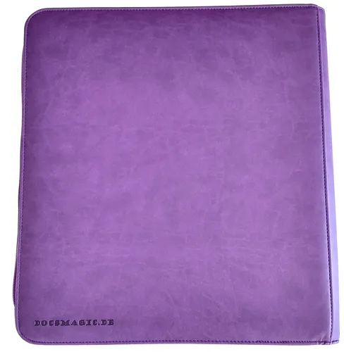 Docsmagic.de Pro-Player 12-Pocket Playset Zip-Album Purple - 480 Card Binder - M