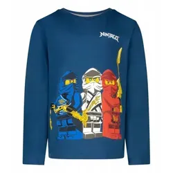 LEGO® kidswear Langarmshirt LEGO Ninjago Langarm Shirt blau 128