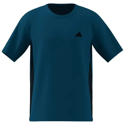 adidas Performance T-Shirt WORKOUT ESSENTIALS BASE 3-STREIFEN blau XXL