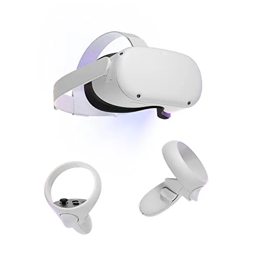 Meta Quest 2 128GB (Generalüberholt) - VR-Headset mit ultraschnellem Prozessor und hochauflösendem Display für ein immersives Erlebnis. Über 250 Titel, inklusive exklusiver Blockbuster und Multiplayer-Events.