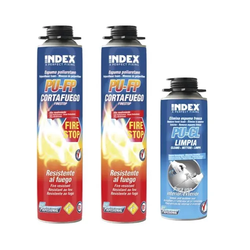 2x PU Brandschutz B1 Pistolenschaum inkl. Reiniger - Feuerbeständiger PU-Schaum (B1) für effektive Versiegelung und Dämmung. Ideal für Bauprojekte, die Brandschutzanforderungen erfüllen müssen. Inklusive Reinigungsmittel für einfache Anwendung und Pflege.