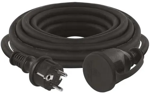 EMOS P01820 Verlängerungskabel 20m, Gummi-Neopren von EMOS