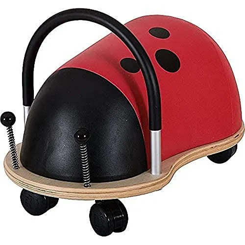 Wheely Bug Rutscher Marienkäfer - Kleines Modell - Tierfiguren für Kinder, fördert die motorischen Fähigkeiten und sorgt für stundenlangen Spielspaß.