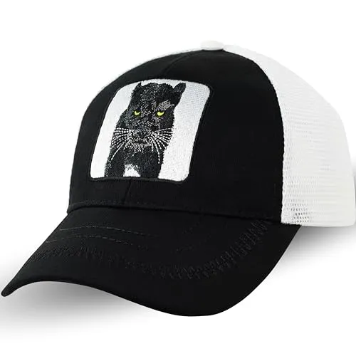 EXPRESS-STICKEREI Trucker-Kappe - The Farm Netzkappe Mesh Cap Snapback Verstellbare Baseball Sport Cap Urban Basecap mit Verschluss