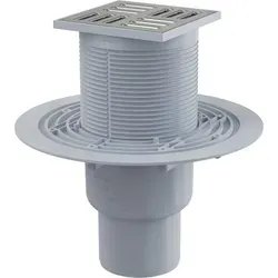Alcadrain s.r.o. AlcaDrain APV2321 Bodenablauf mit Edelstahl Rost 105 x 105
