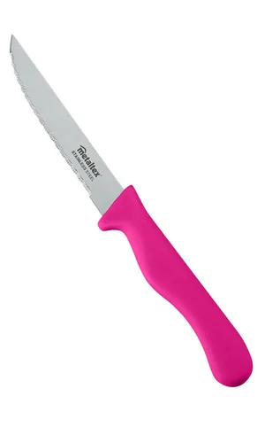 METALTEX CHROMOTHERAPY Basic Steakmesser 21 cm - Rhodamine Red