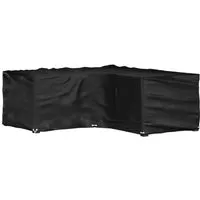 vidaXL Gartenmöbel Abdeckung, L-Form 215x215x70cm - Abdeckhaube für Rattanmöbel, wasserdicht und UV-beständig, schützt optimal vor Witterungseinflüssen und sorgt für eine lange Lebensdauer deiner Gartenmöbel.