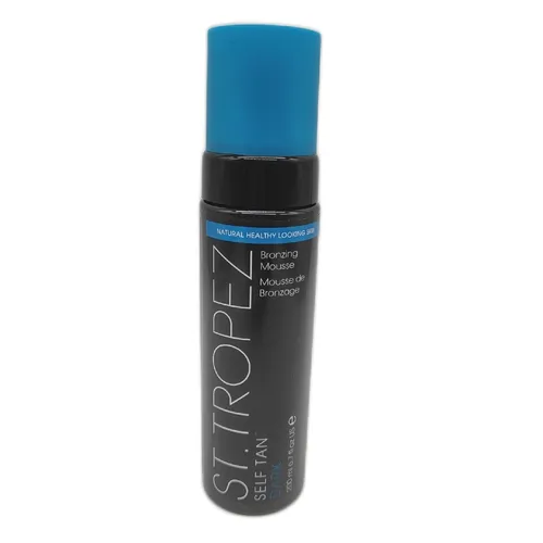 St. Tropez Self Tan Dark Bronzing Mousse 200 ml - Selbstbräuner für eine tiefenwirksame, natürliche Bräune, schnell trocknend und ideal für einen bronzefarbenen Teint.