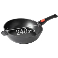 BIOL DeLux Bratpfanne 24 cm mit abnehmbarem Griff – Induktionsgeeignet