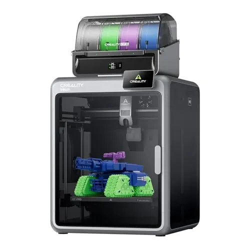 Creality K2 Pro Combo 3D-Drucker mit CFS – Multicolor-Druck, 600 mm/s Höchstgeschwindigkeit, Auto Leveling, Dual AI Kamera, aktive Gehäuseheizung & 300x300x300 mm Großes Bauraum