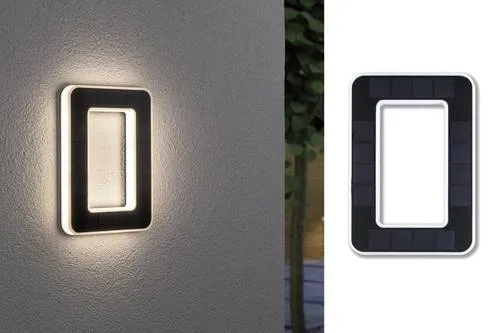 Paulmann Outdoor Solar Hausnummer 0 3000K - Wegeleuchten mit IP44 Schutz, ideal für Außenbereiche. Genießen Sie kabelloses, warmweißes Licht und sparen Sie bis zu 80% Energie mit modernster LED-Technik.