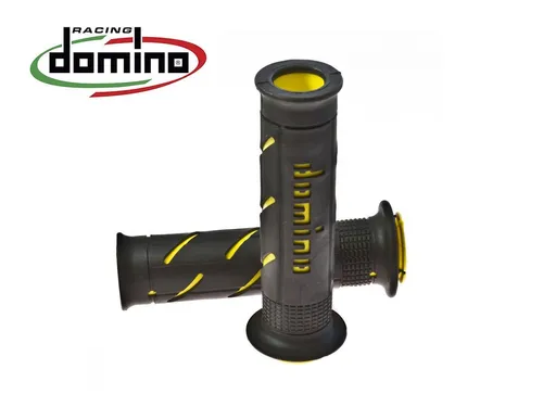 Griffgummi Domino-Griff A250 Schwarz/Gelb (Paar) 120mm