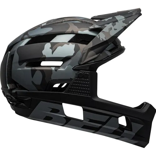 BELL Herren Super Air R MIPS Fahrradhelm MTB – Matte/Gloss Black Camo, L | 58-62cm