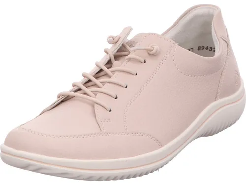 Sneaker REMONTE Damen Gr. 39 beige (puder) - Sportliche Sneaker von Remonte mit Wechselfußbett für Einlagen, elastischer Schnürung und bequemer TR-Laufsohle. Ideal für normale Füße, perfekt für den Alltag.