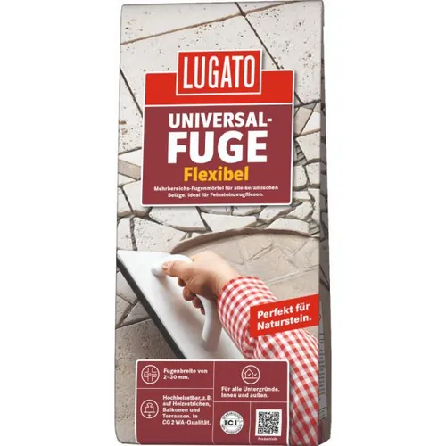 Lugato Universal-Fuge Flexibel - 5kg Grau 3812