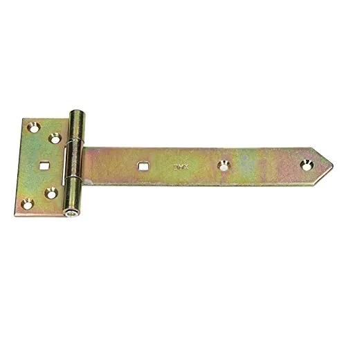 Kreuzgehänge T-Scharniere 24,5cm 3mm - Türscharniere aus verzinktem Stahl, stabil und elegant, ideal für Türen, Fensterläden und mehr. Mit einem attraktiven Design, das auch als dekoratives Element eingesetzt werden kann.