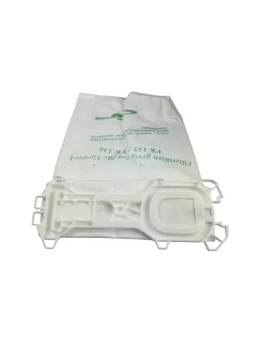 daniclean© 12 Vlies Staubsaugerbeutel passend für Vorwerk Kobold VK135 VK136 VK 135 VK 136