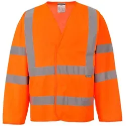 Portwest Warnschutzweste C473ORRXX 3X - Reflexstreifen für optimale Sichtbarkeit, leicht und komfortabel, EN ISO 20471 Class 3 zertifiziert