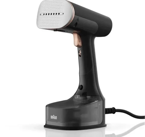 Braun QuickStyle 7 GS 7077 BK - Dampfglätter mit 1600 W und 35 g/min, für müheloses Bügeln und perfekte Ergebnisse