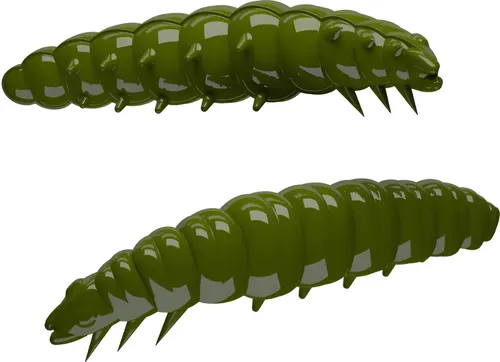 Libra Lures Larva Kunstköder (olive)