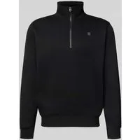 G-STAR Premium Core Half Zip Sweatshirt für Herren, XL, schwarz - Herren-Sweatshirt von G-STAR mit Stehkragen und normalem Schnitt. Die bequeme Sweatware bietet ein angenehmes Tragegefühl – ideal für legere Outfits.