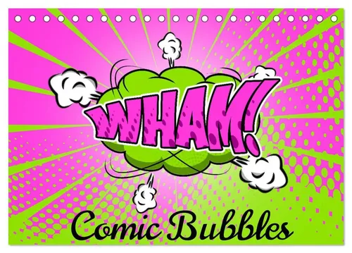 Sell Pixs:Sell | Comic Bubbles (Tischkalender 2026 DIN A5 quer), CALVENDO...