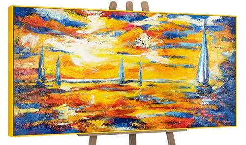 Poster & Bildende Kunst Gelb von YS