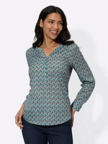 Sieh an! Klassische Bluse Schlupfbluse Langarm von Sieh an!