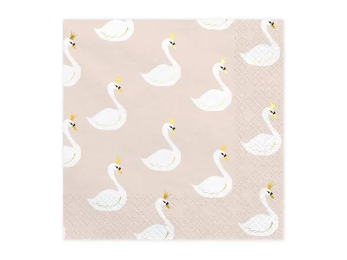 Papierservietten Beige von PartyDeco