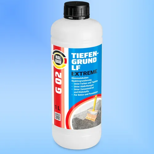 Tiefengrund 1L Reaktiv Silikatgrund Tiefgrund LF Voranstrich Farben Tapeten G02