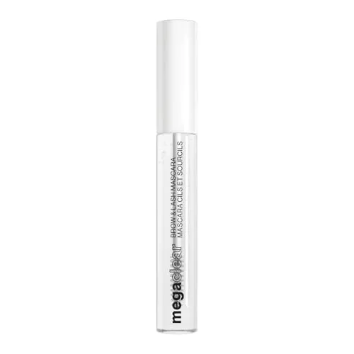 Wet n Wild, Mega Clear Mascara, durchsichtige feuchtigkeitsspendende Wimperntusche für einen natürlichen Effekt, spezielle Formel angereichert mit Sojaprotein und Vitamin-E, Transparent