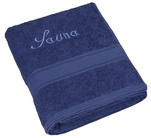Betz Saunatuch France 80x200 cm – 100% Baumwolle, extra groß und saugfähig