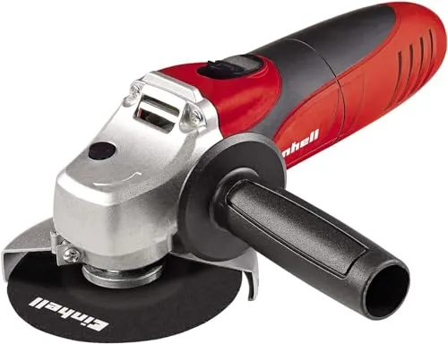 Einhell Winkelschleifer TC-AG 115 - 500 W, 12.000 U/min, ergonomisches Design für vibrationsarmes Arbeiten, inkl. Spindelarretierung und Zusatzhandgriff