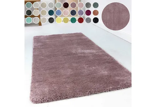 Esprit Hochflor-Teppich Relaxx ESP-4150, rechteckig in lila von Esprit