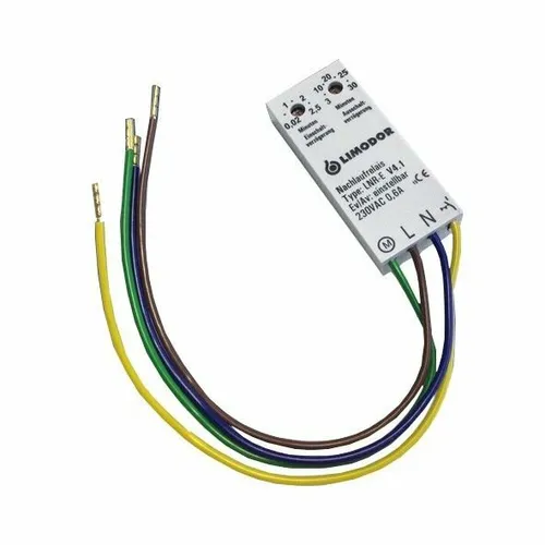Limodor Nachlaufrelais LNR-E mit Einschaltverzögerung - Ersatzteil für Limodor Lüfter, ermöglicht eine individuelle Einschaltverzögerung für optimalen Luftaustausch und Energieeffizienz.