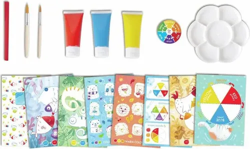 Hape Malspielzeug - Colour Mix Painting kreatives Bastelset