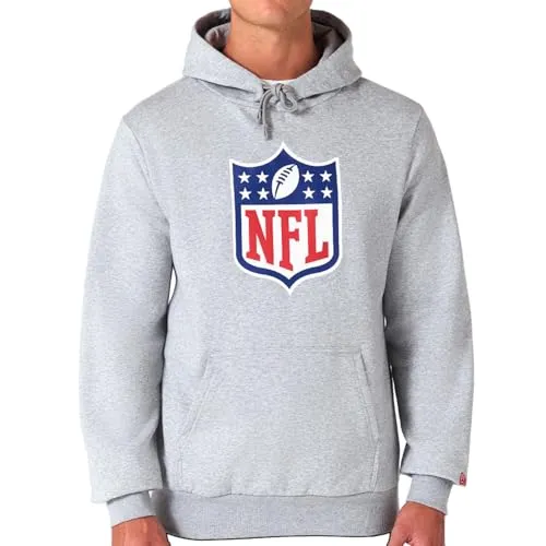 New Era NFL Shield Team Logo Hoody Grau - S - Stylischer NFL Hoody von New Era für echte Fans. Mit Kapuze und praktischer Kängurutasche. Hochwertiges Material sorgt für einen bequemen Sitz und Langlebigkeit.