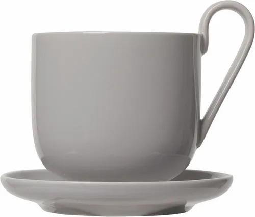 Kaffee- und Teetassen Grau von Blomus