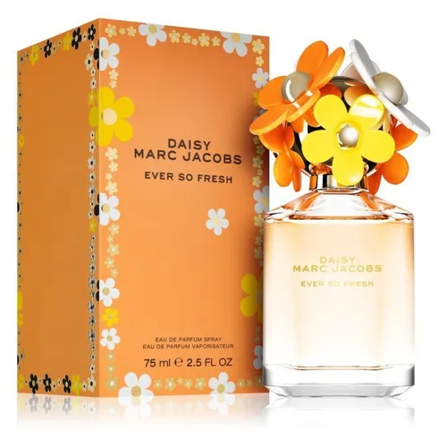 Marc Jacobs Daisy Ever So Fresh Eau de Parfum 75 ml - Damendüfte mit spritzigen Zitrusnoten und blumigem Rosenwasser für einen langanhaltenden, belebenden Duft, der zur Spontanität inspiriert.