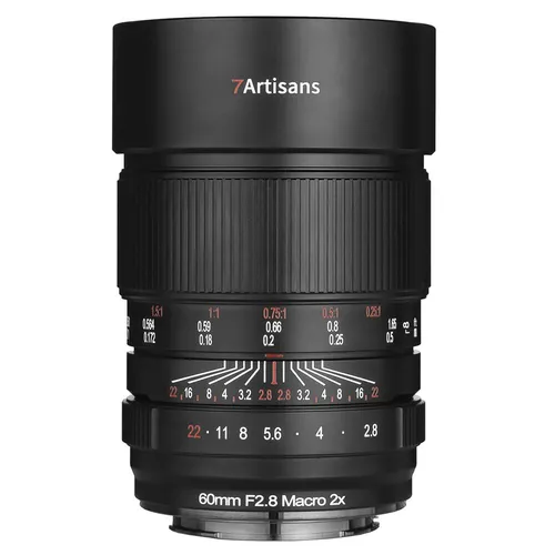 7Artisans 60mm f2,8 Macro 2X für Sony E
