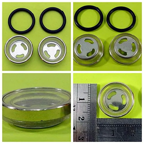 Produktbild 2x SCHAUGLAS Ø 18 mm Reparturkit Bremspumpe Bremsflüssigkeitsbehälter Roller Chinaroller