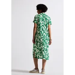 Street One Leinen-Kleid in Grün von Street One