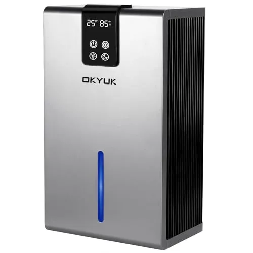 OKYUK Luftentfeuchter Elektrisch 2700ml in grau von OKYUK