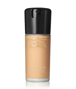 MAC Studio Radiance Serum Powered Foundation 30 ml NC37 - Make-up für strahlende Haut, spendet 24h Feuchtigkeit und enthält 80% Hautpflegebasis mit Hyaluronsäure und Superfoods. Ideal für alle Hauttypen!