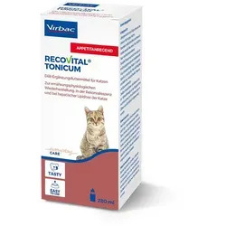 RECOVITAL Tonicum für Katzen 280 ml - Arzneimittel zur Unterstützung der Diät bei Katzen, rezeptfrei erhältlich und fördert das Wohlbefinden Ihrer Katze.