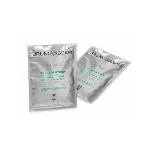 Bruno Vassari Set Pure Solutions Tea Tree Oil – Peel-Off Mask für reine Haut - Gesichtspflege Set mit 6 Peel-Off Masken, angereichert mit Tea Tree Oil, entfernt Unreinheiten und sorgt für frische, strahlende Haut.