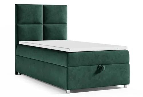 Trinity K2 Boxspringbett Single 100x200 mit Bettkasten von Best For Home