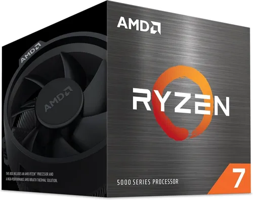 AMD Ryzen 7 5700 Prozessor - Prozessoren mit 8 Kernen und 16 Threads, ideal für Next-Gen-Spiele und Multithreading-Aufgaben. Hohe Leistung mit bis zu 4,6 GHz Taktfrequenz und integrierter Radeon-Grafik für flüssiges Streaming.